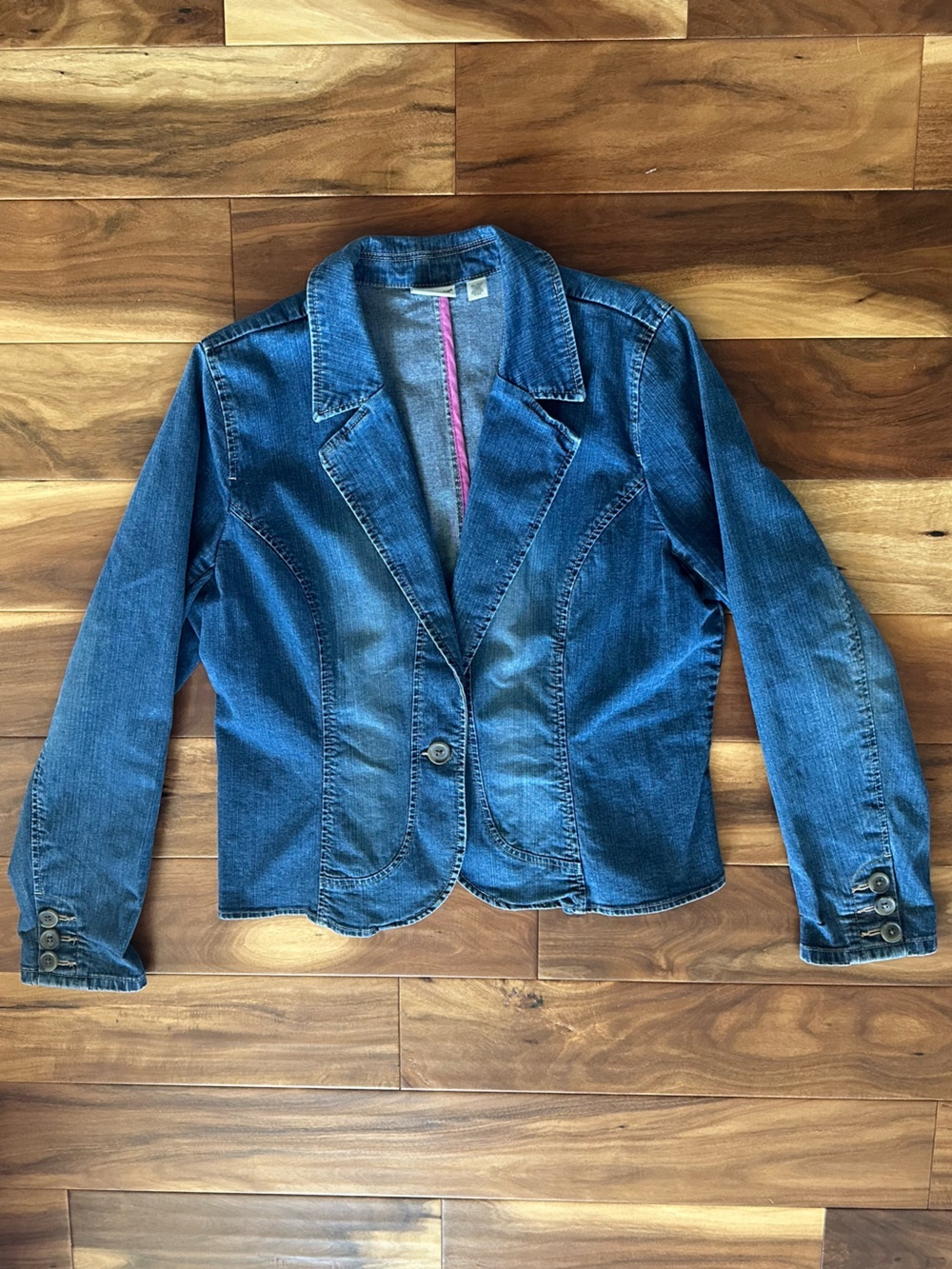 Covington Denim Blazer Jacket size XL